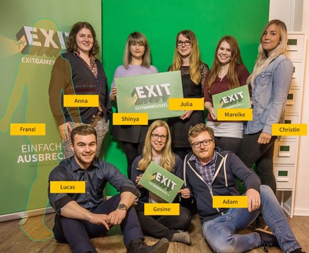 das Team - Wir lieben Spiele escape game - das Team - Wir lieben Spiele