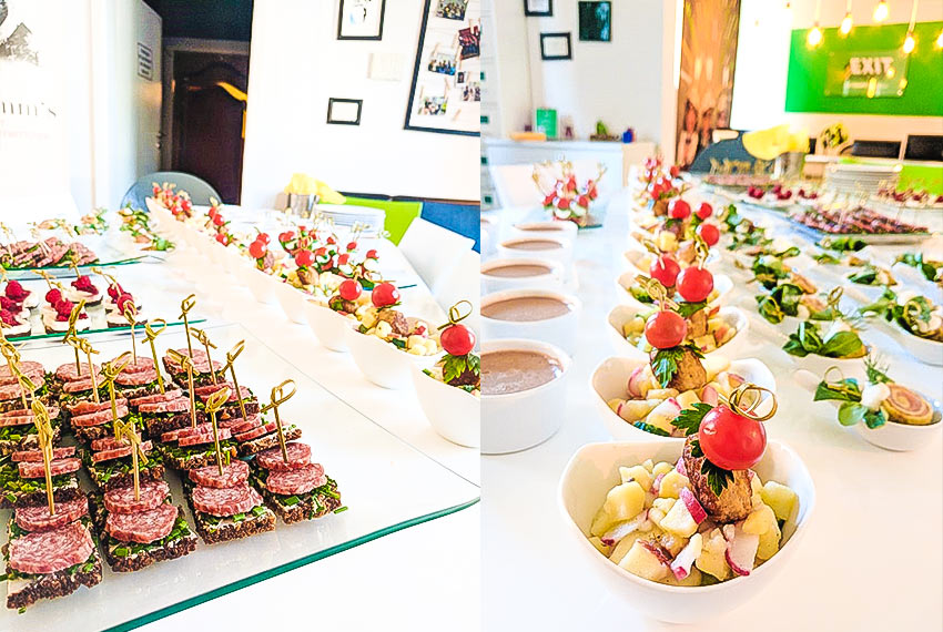 Fingerfood Catering Team Building