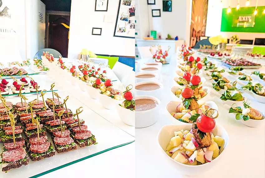 Fingerfood Catering Team Building