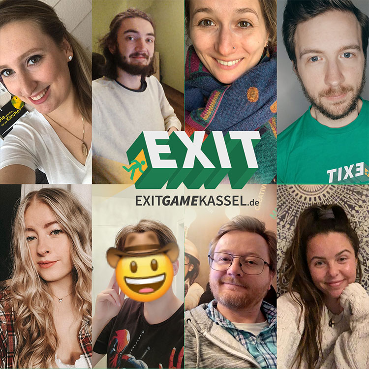 EXITgameKassel wird durchhalten Unsere Mitarbeiter sind das Unternehmen